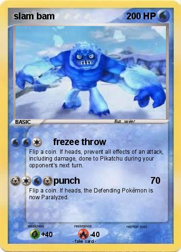 Pokemon slam bam