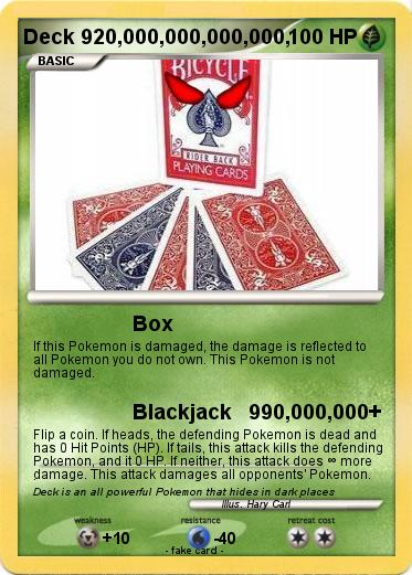 Pokemon Deck 920,000,000,000,000,