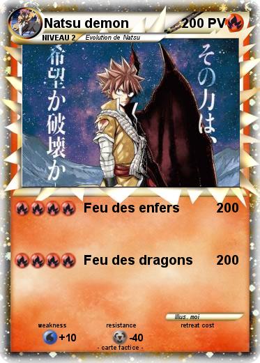 Pokemon Natsu demon