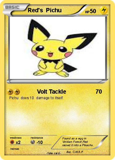 Pokemon Red's  Pichu