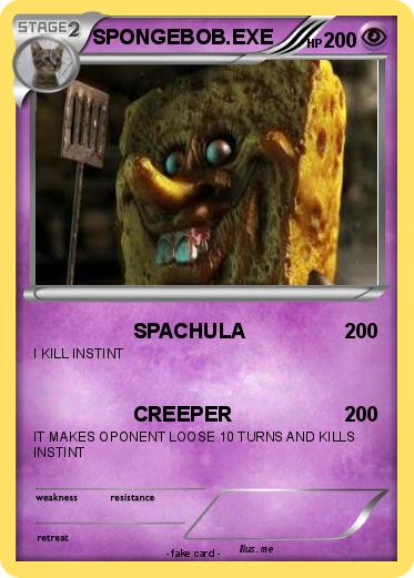 Pokemon SPONGEBOB.EXE