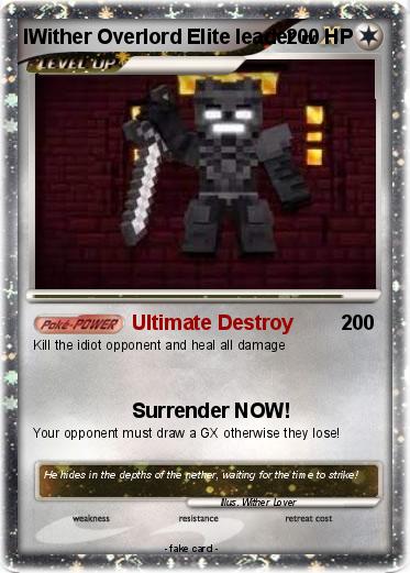 Pokemon lWither Overlord Elite leader