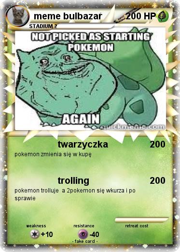 Pokemon meme bulbazar