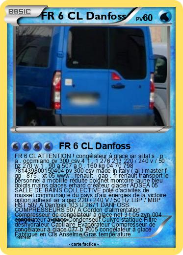Pokemon FR 6 CL Danfoss