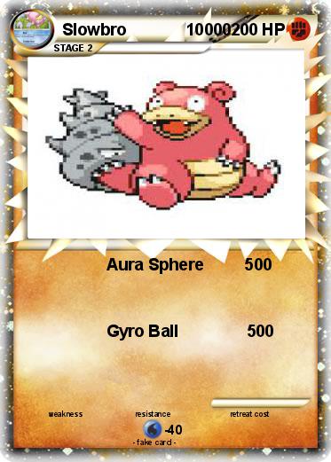 Pokemon Slowbro             10000