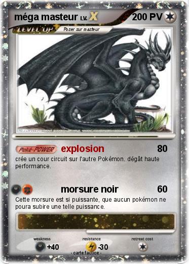 Pokemon méga masteur