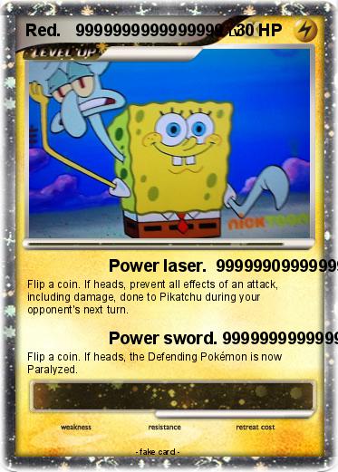 Pokemon Red.   9999999999999999