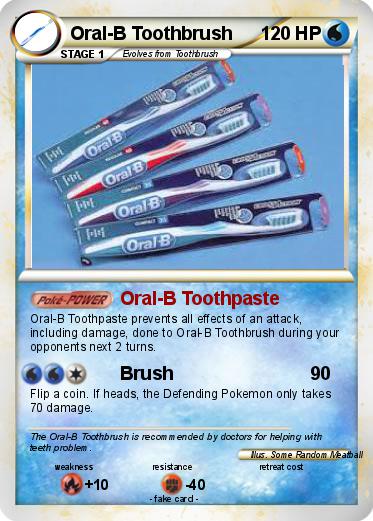 Pokemon Oral-B Toothbrush