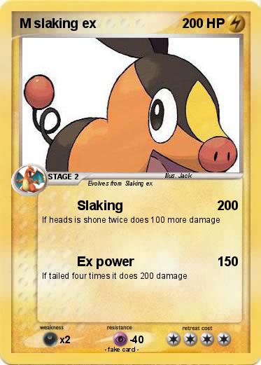 Pokemon M slaking ex