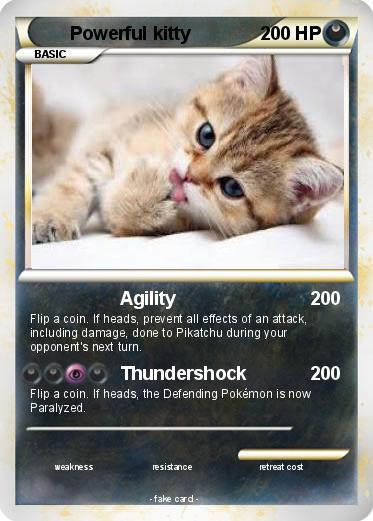 Pokemon Powerful kitty
