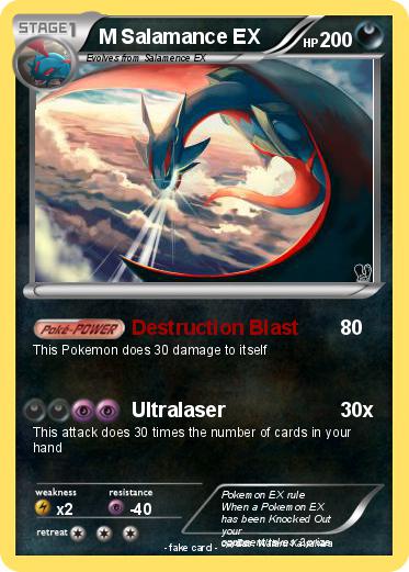 Pokemon M Salamance EX