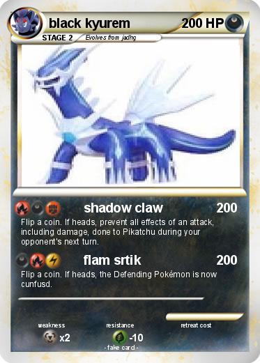 Pokemon black kyurem