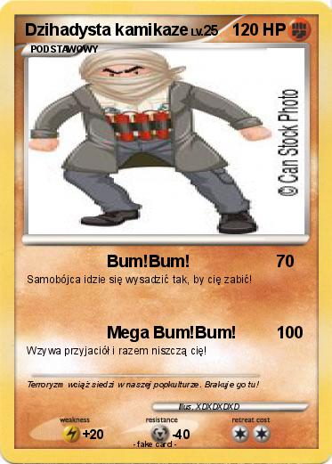 Pokemon Dzihadysta kamikaze