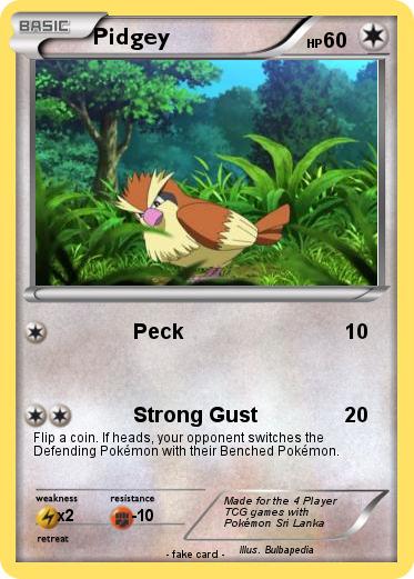 Pokemon Pidgey