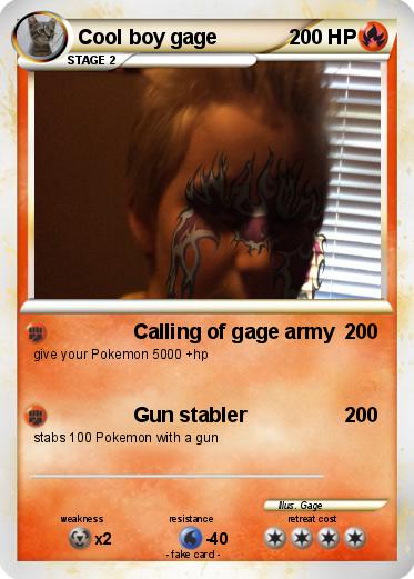 Pokemon Cool boy gage