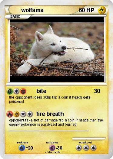 Pokemon wolfama