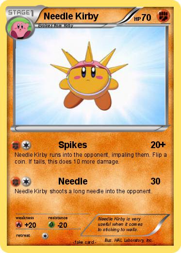 Pokemon Needle Kirby
