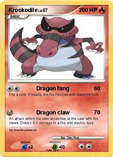 Pokemon Krookodile