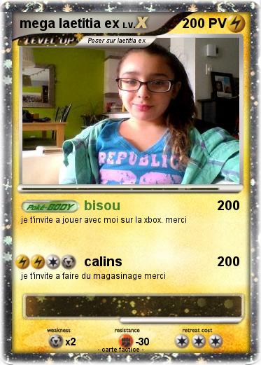 Pokemon mega laetitia ex