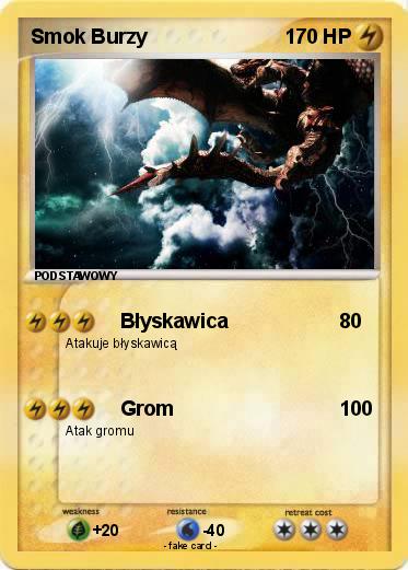 Pokemon Smok Burzy