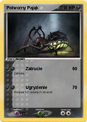 Pokemon Potworny Pająk