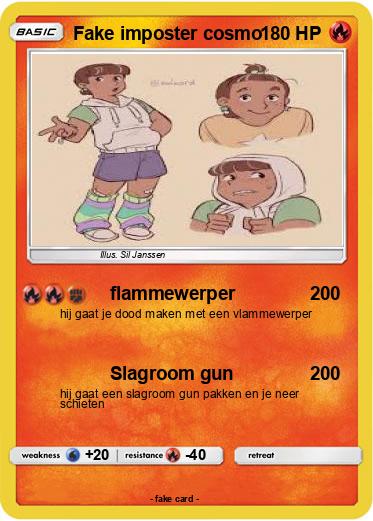Pokemon Fake imposter cosmo