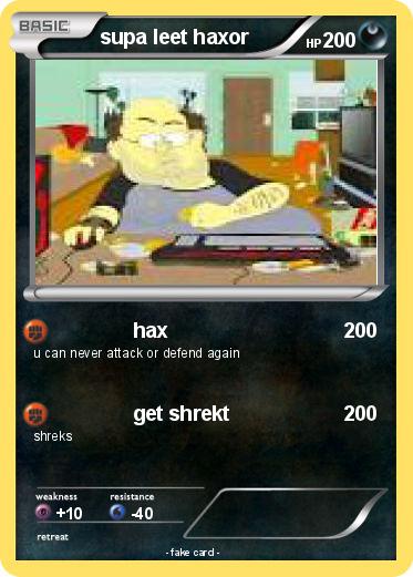 Pokemon supa leet haxor