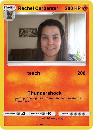 Pokemon Rachel Carpenter