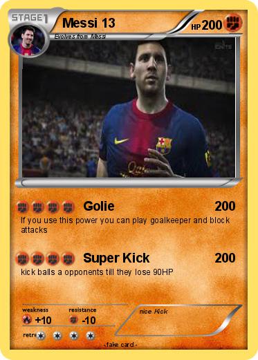Pokemon Messi 13