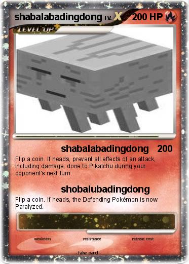 Pokemon shabalabadingdong