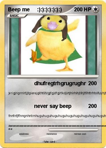 Pokemon Beep me     :):):):):):):)