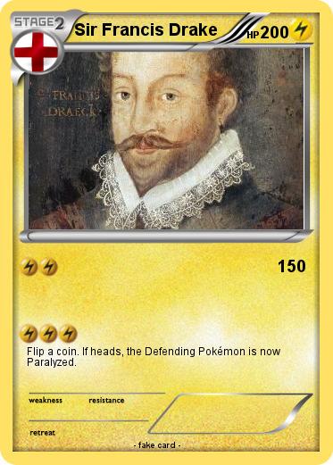 Pokemon Sir Francis Drake