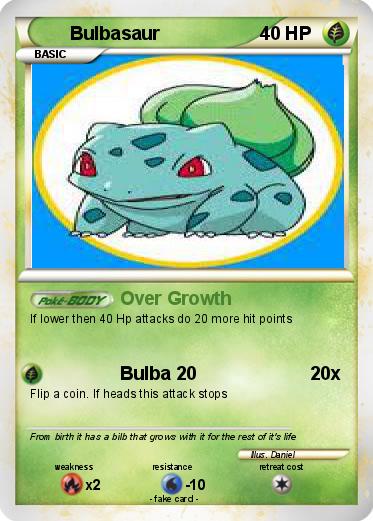 Pokemon Bulbasaur