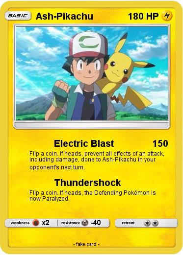 Pokemon Ash-Pikachu