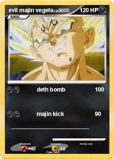 Pokemon evil majin vegeta