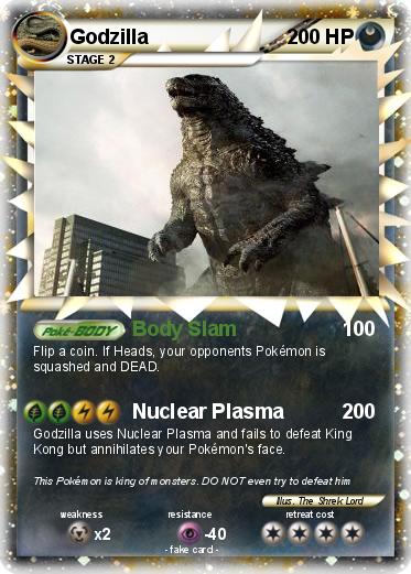 Pokemon Godzilla