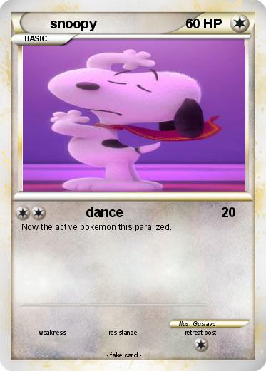 Pokemon snoopy
