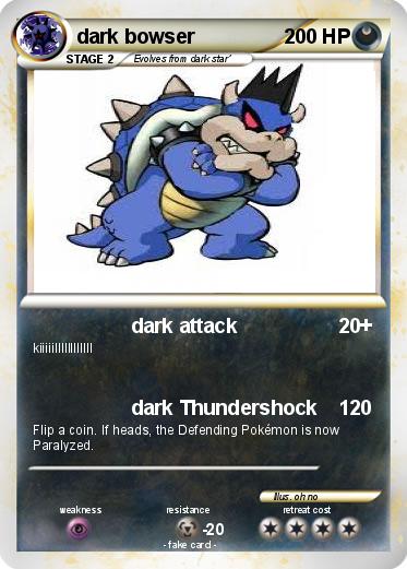 Pokemon dark bowser