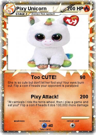 Pokemon Pixy Unicorn