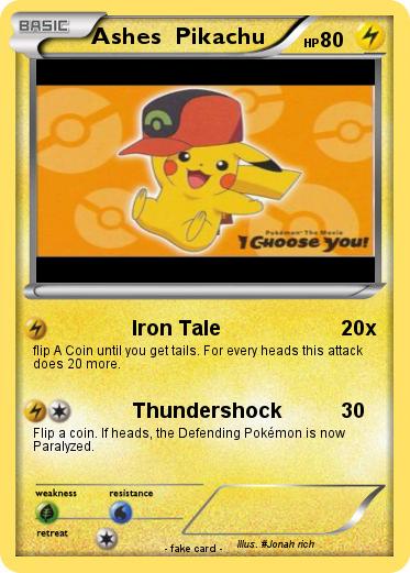 Pokemon Ashes  Pikachu