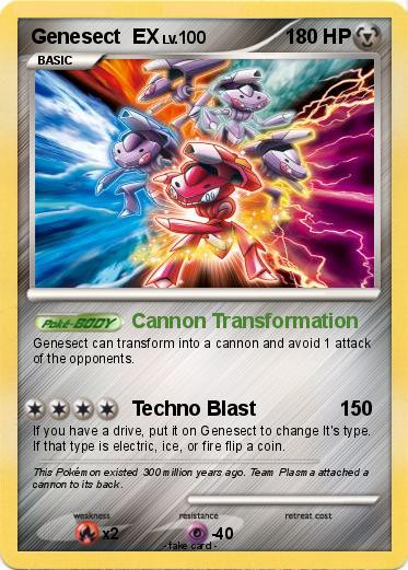 Pokemon Genesect  EX