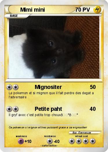 Pokemon Mimi mini