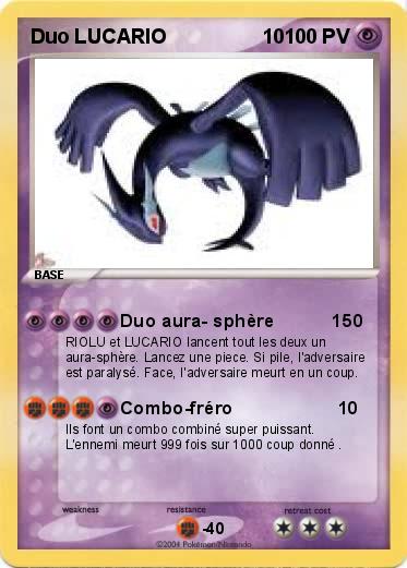 Pokemon Duo LUCARIO                 10