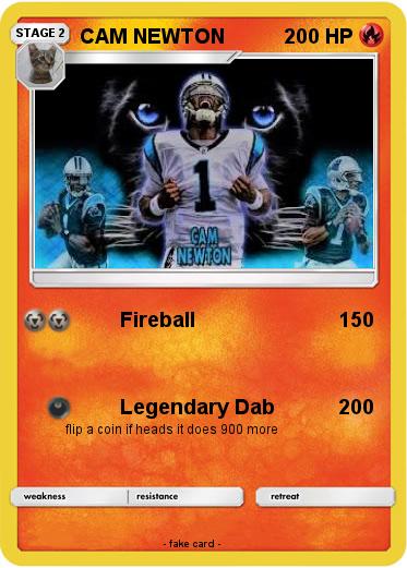 Pokemon CAM NEWTON