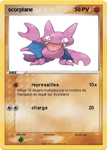 Pokemon scorplane