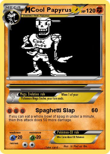 Pokemon Cool Papyrus