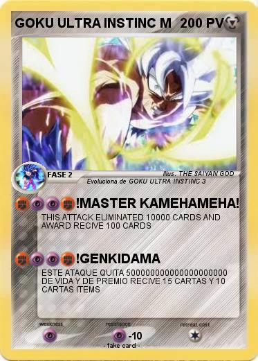 Pokemon GOKU ULTRA INSTINC M
