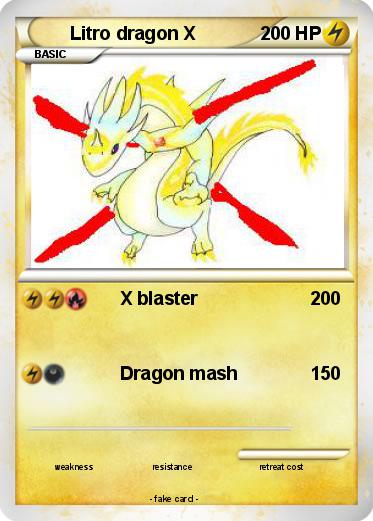 Pokemon Litro dragon X