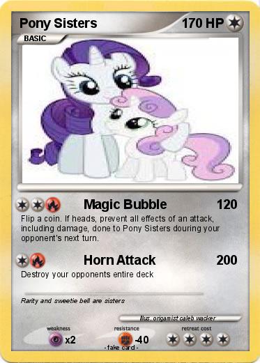 Pokemon Pony Sisters