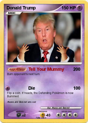 Pokemon Donald Trump
